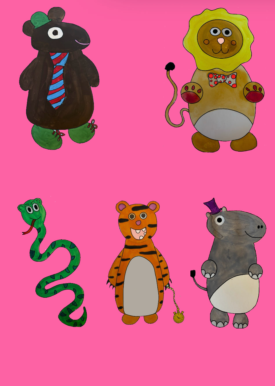 Jeremy & co. stickers