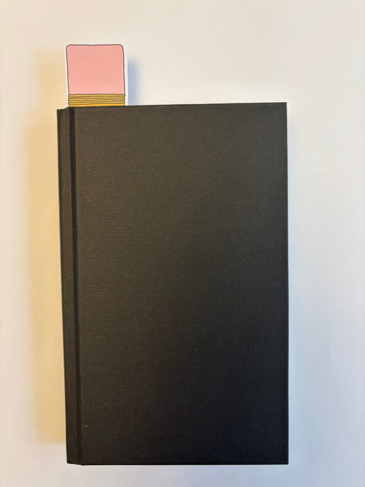 Giant pencil bookmark