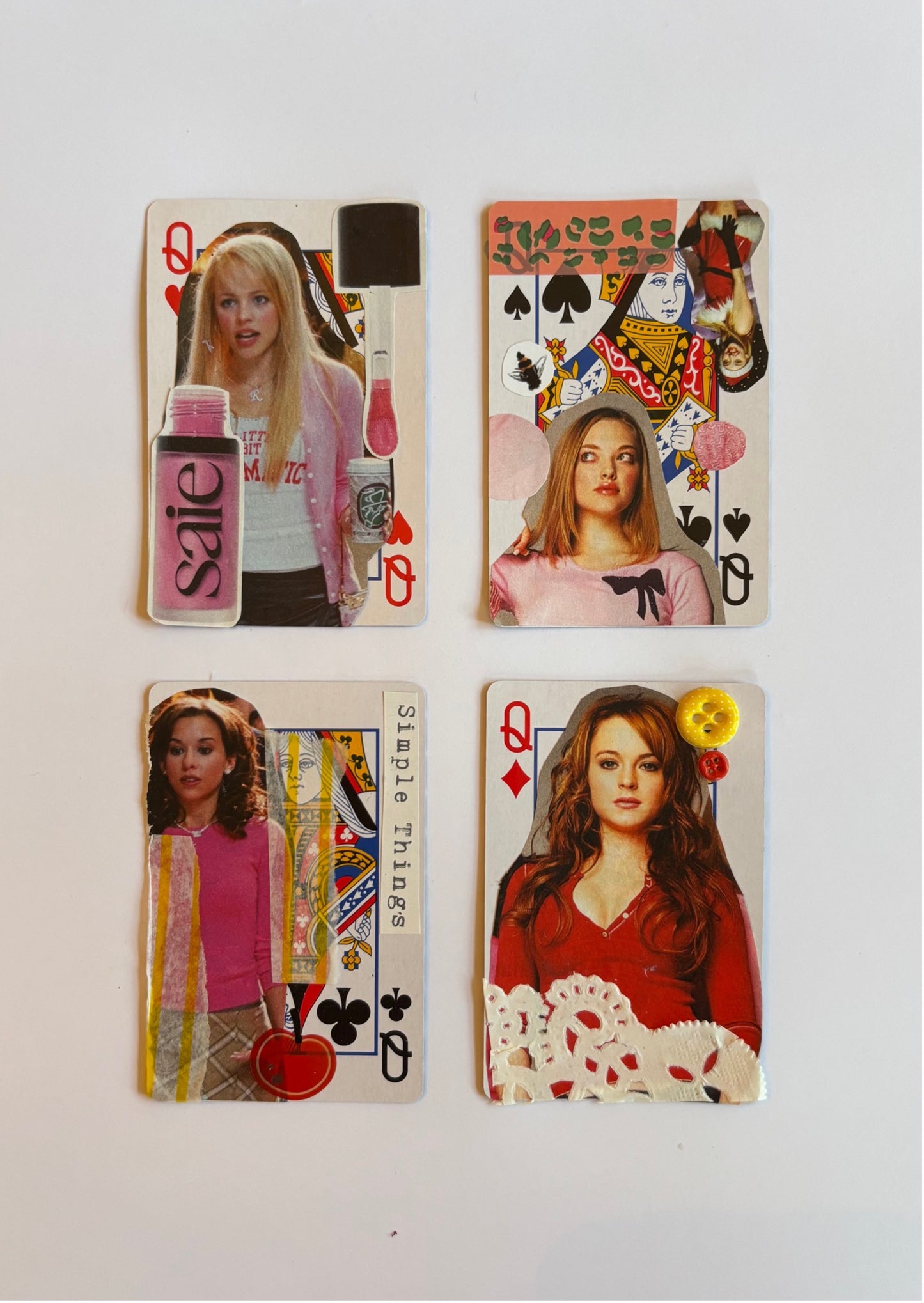 Playing card A4 print- Mean Girls Queens