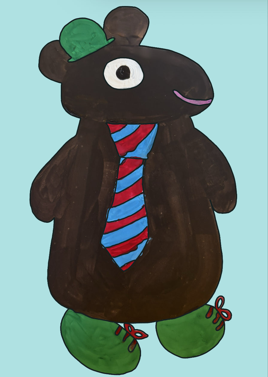 A6 Jeremy the mouse print