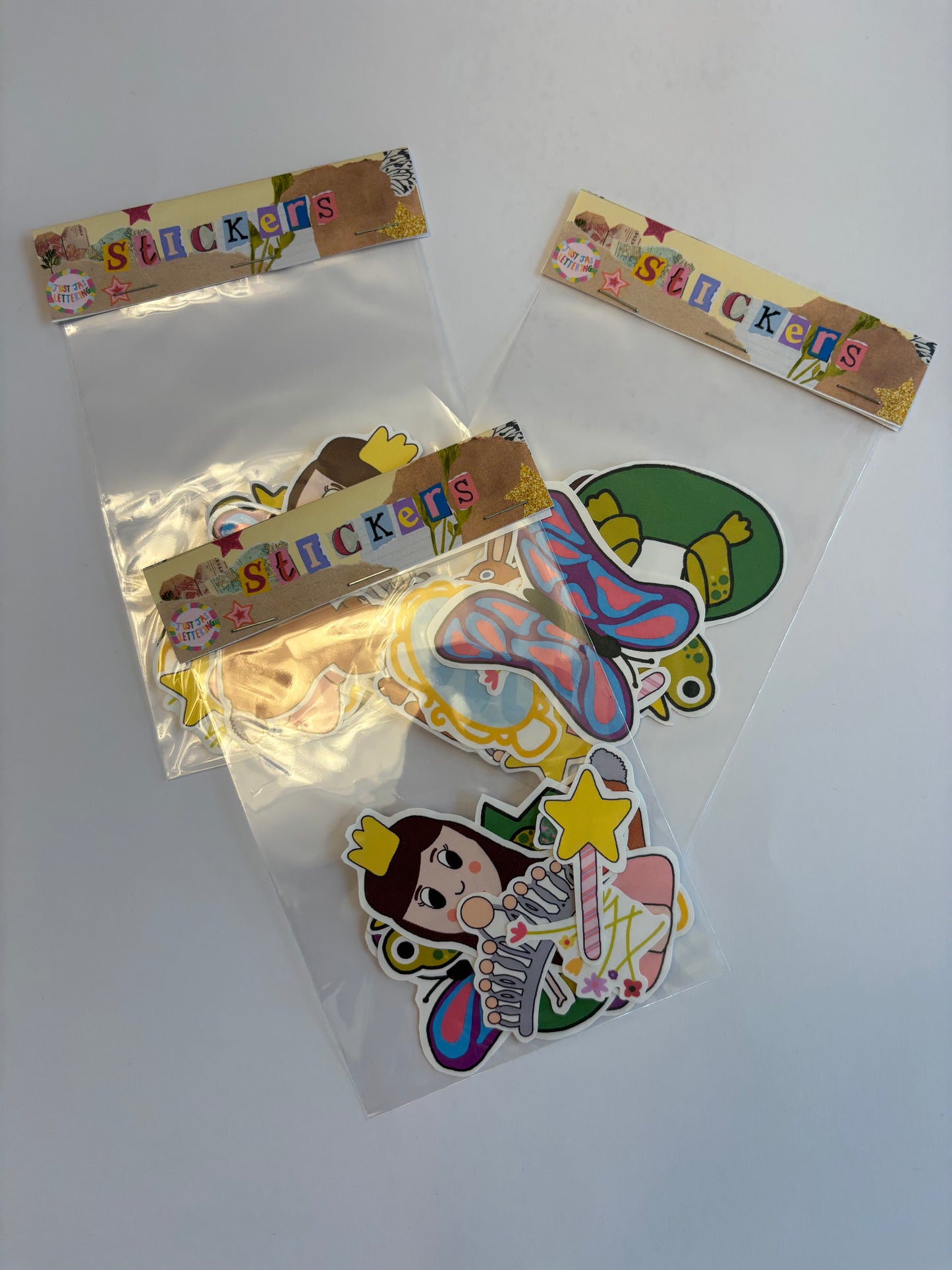 Fairytale theme stickers
