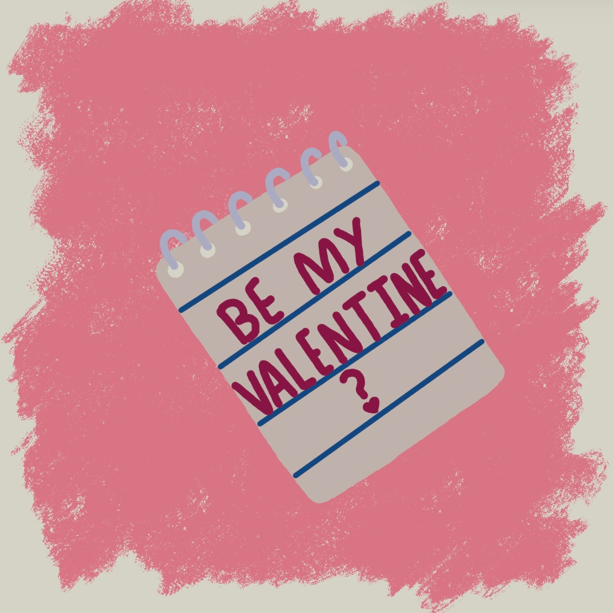 Be my Valentine Print